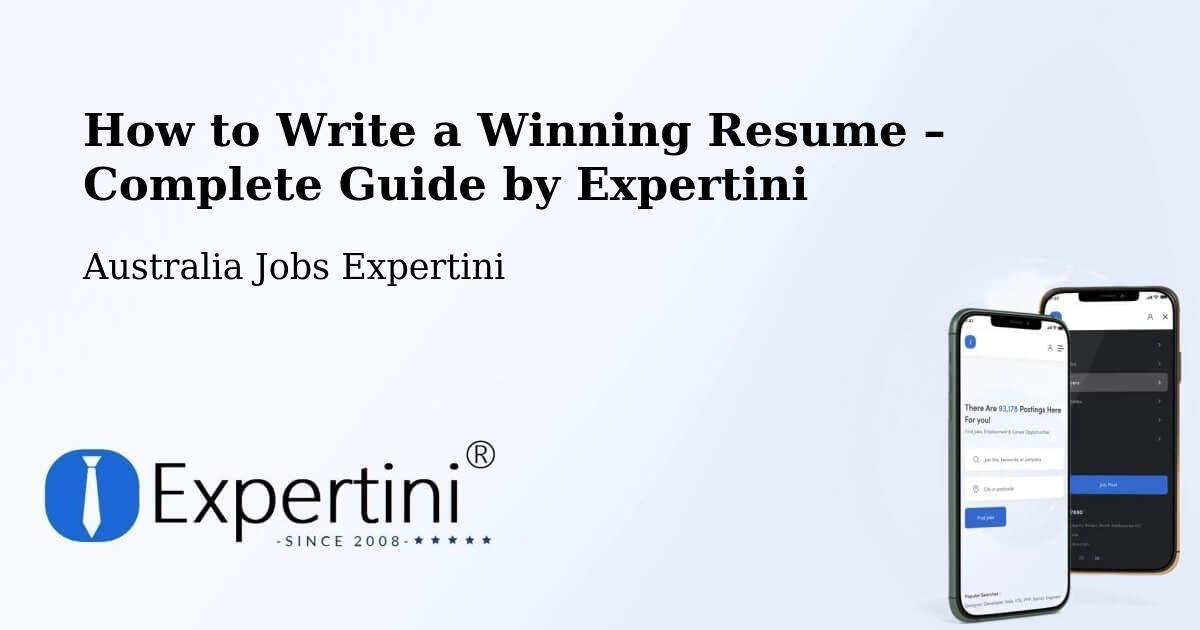 Resume Writing Guide for Job Seekers – West Perth - West Perth, Australia Jobs Expertini