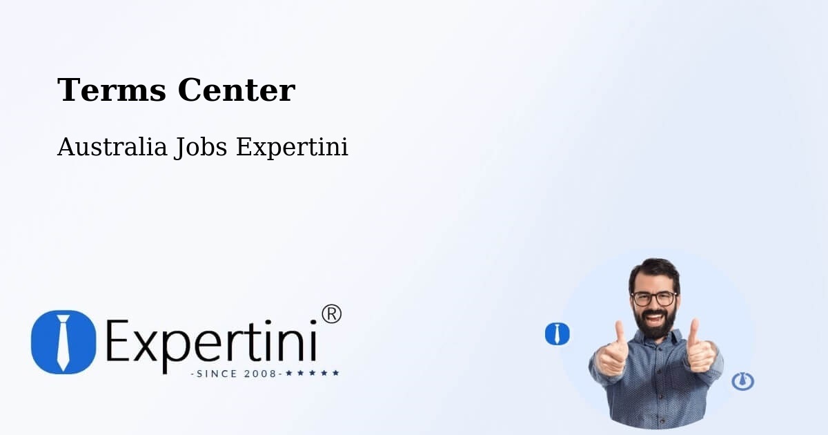 Terms of Service – West Perth - Australia Jobs Expertini